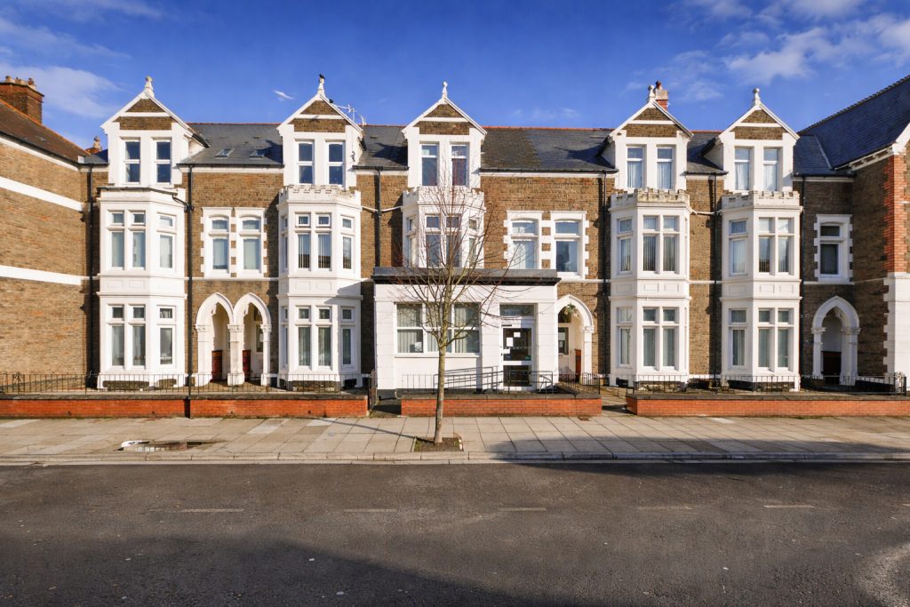 Front exterior of Ty Melin Residential Home